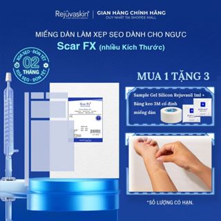 Miếng Dán Sẹo Lồi / Phì Đại REJUVASKIN Scar FX