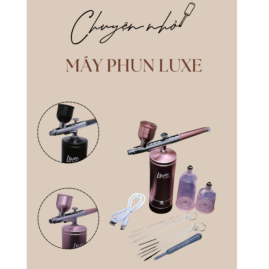 Máy Phun Sơn Gel Ombre Mới Luxe