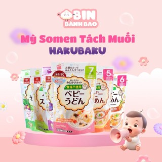 Mì Somen Tách Muối Ăn Dặm Hakubaku Cho Bé Từ 5 Tháng