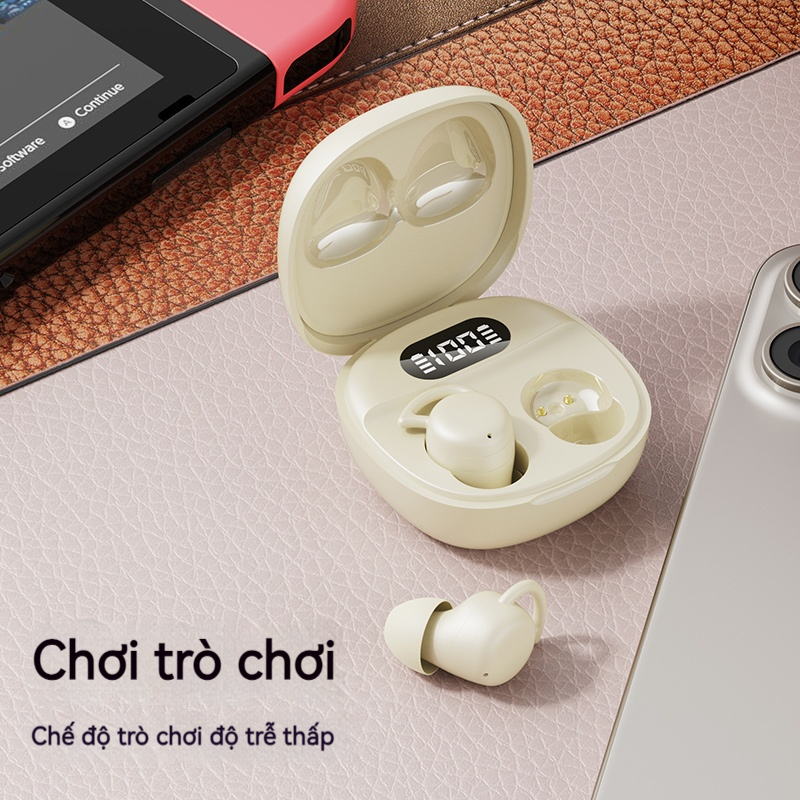 Tai nghe ngủ không dây X62 MỚI, giảm tiếng ồn, tai nghe vô hình tai nghe thể thao tai nghe Bluetooth | BigBuy360 - bigbuy360.vn