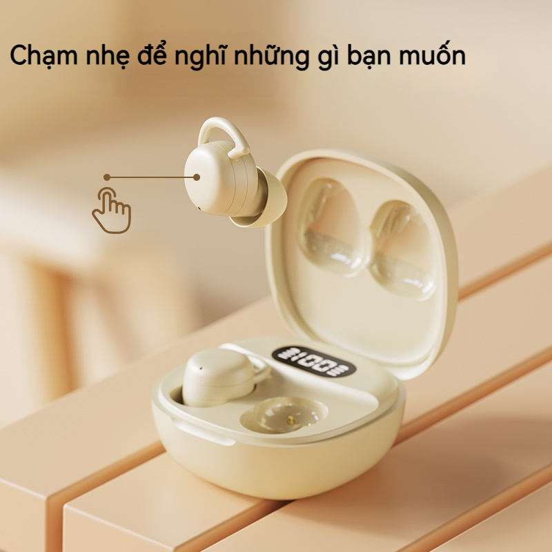 Tai nghe ngủ không dây X62 MỚI, giảm tiếng ồn, tai nghe vô hình tai nghe thể thao tai nghe Bluetooth | BigBuy360 - bigbuy360.vn