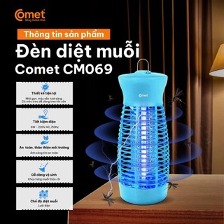 Đèn bắt muỗi, diệt công trùng COMET CM069 [CHÍNH HÃNG]