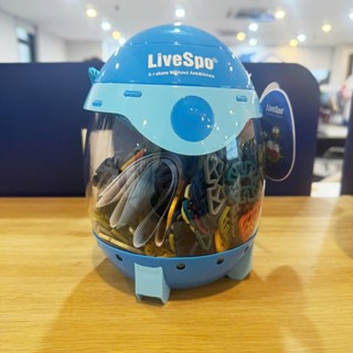 Đồ chơi Trứng xếp hình LiveSpo, chứa các mảnh ghép xếp hình ngẫu nhiên đa dạng cho bé thỏa sức sáng tạo.