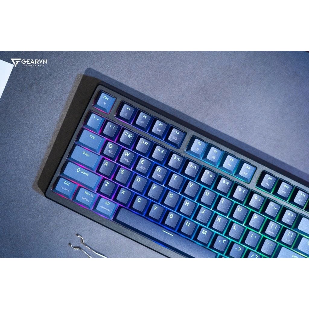 Bàn phím cơ E-Dra không dây EK375 PRO| Hotswap 5 pin| Keycap PBT| Led RGB| Bảo hành chính hãng 2 năm | BigBuy360 - bigbuy360.vn