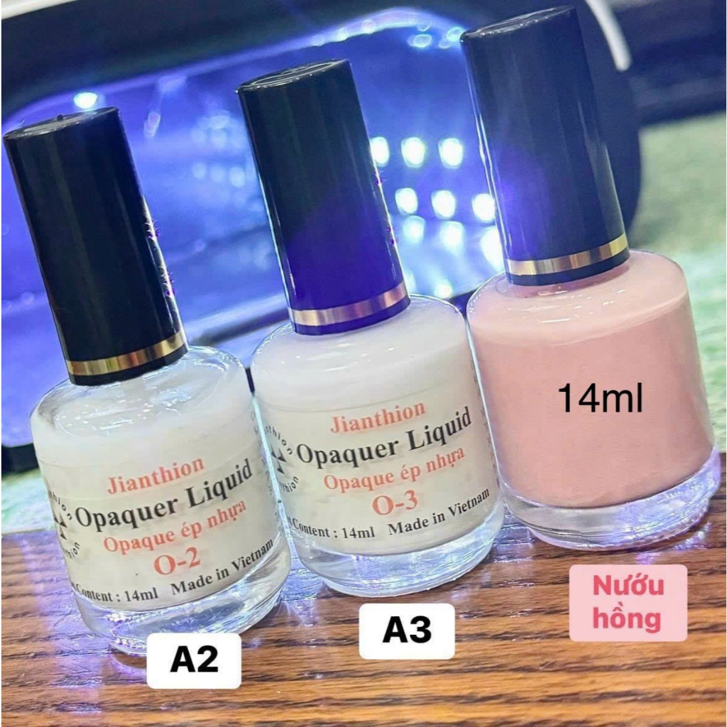 Opaque ép nhựa O2, O2, Nướu hồng
