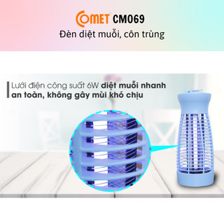 Đèn bắt muỗi, diệt công trùng COMET CM069 [CHÍNH HÃNG]