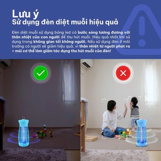 Đèn bắt muỗi, diệt công trùng COMET CM069 [CHÍNH HÃNG]