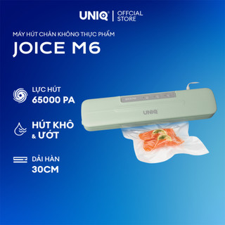  Máy hút chân không UNIQ Joice M6 65000 Pa máy ép chân không thực phẩm mini gia đình cầm tay hàn miệng túi tự động 