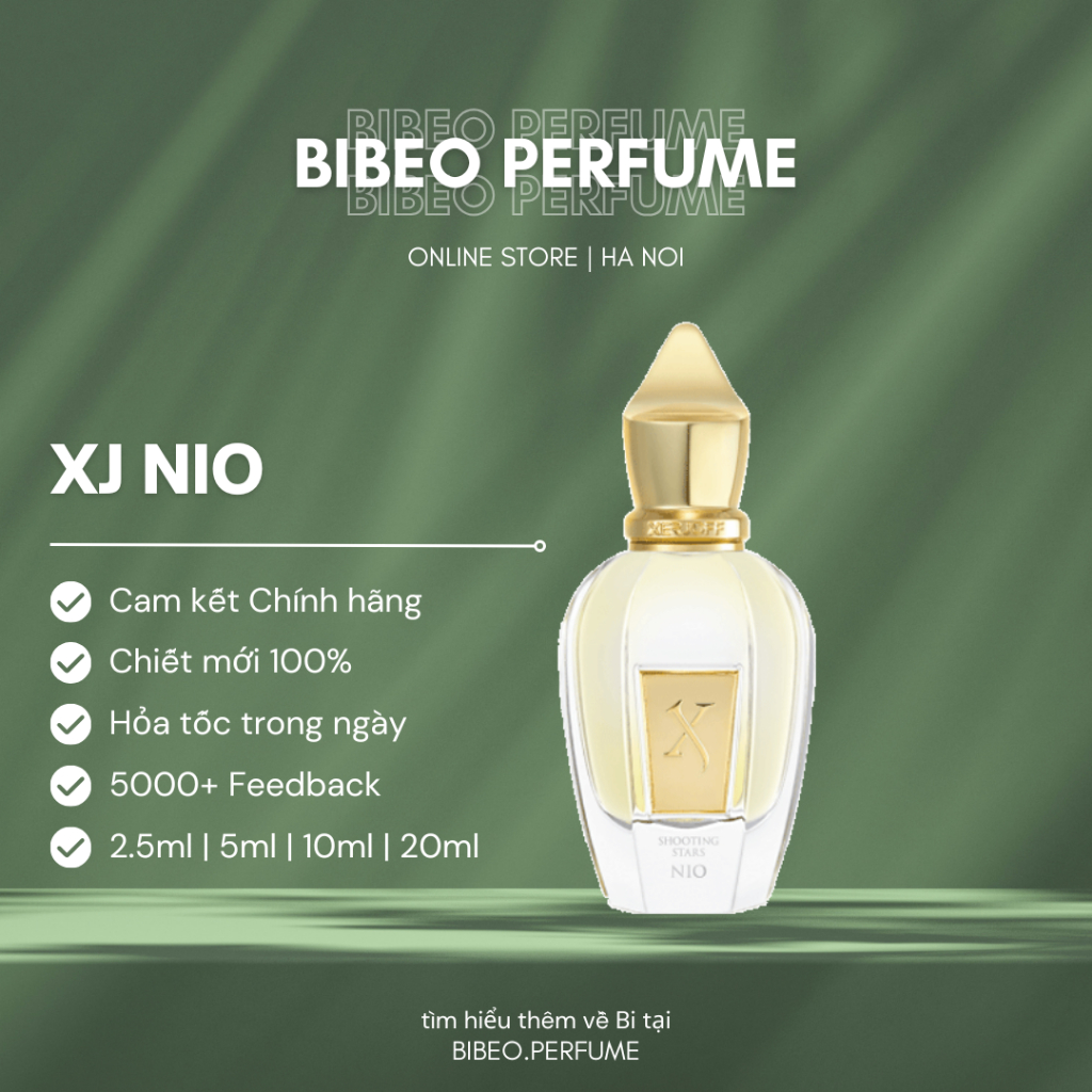 |BIBEO| Nước hoa Xj Nio