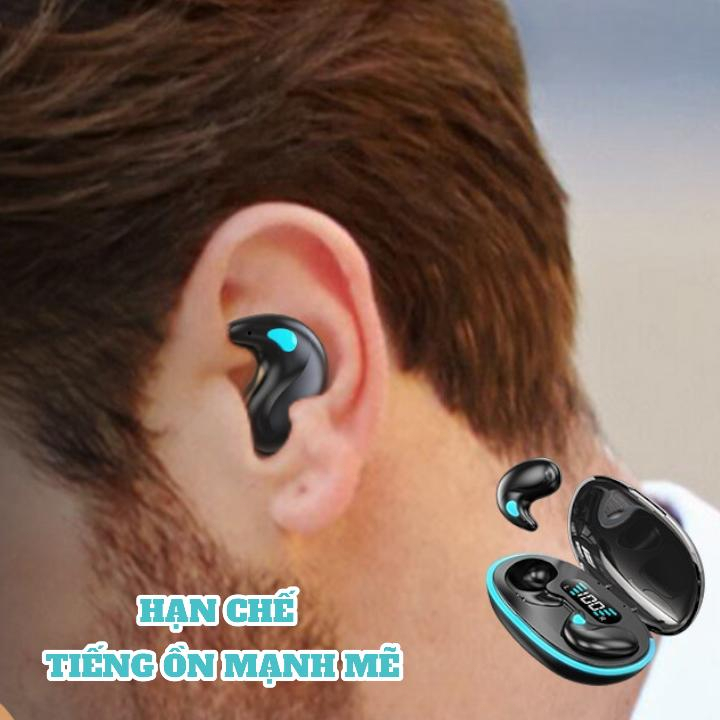 Tai nghe ngủ x55 có âm thanh nổi HIFI cùng với Mic tích hợp chống nước và khử tiếng ồn cho tai nghe điều khiển cảm ứng | BigBuy360 - bigbuy360.vn