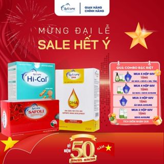 Trọn bộ sắt canxi DHA Vitamin tổng hợp cho bà bầu thế hệ mới Avisure cho bà bầu, trước bầu, cho con bú
