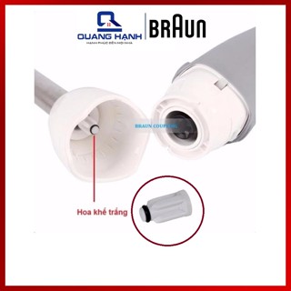 Hoa khế trắng máy xay cầm tay Braun