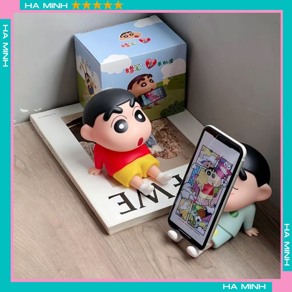 Giá Đỡ Điện Thoại Hình Crayon Shin-Chan Dễ Thương