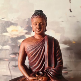 Tượng Phật Thích Ca Ôm Bình Bát Gỗ Hương Vạn Phúc, Tượng Thờ Phật Giáo, Decor Tâm Linh