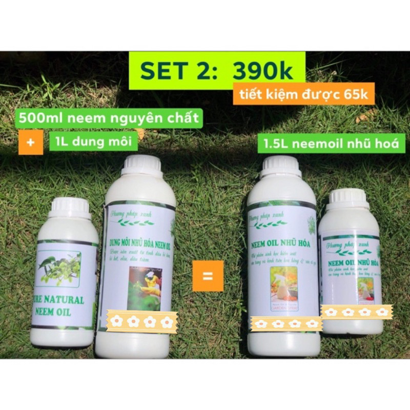 COMBO TỰ NHŨ HOÁ NEEM SET 2