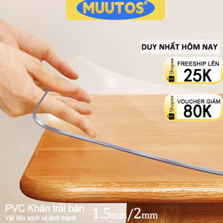 Lót Bàn Tấm Lót bàn ăn PVC Cao Cấp Chống Trơn Trượt Chống ThấmMiếng khăn trải bàn trong suốt pvc chịu nhiệt độ