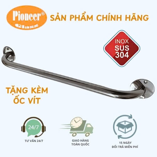 Tay Vịn Nhà Tắm Inox 304 - Tay Vịn Nhà Tắm Cao Cấp