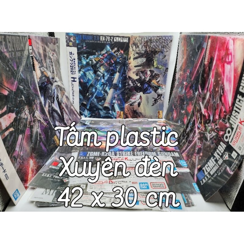 Tấm plas Gundam, chính hãng Bandai 03