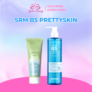 Sữa Rửa Mặt Phục Hồi B5 Pretty Skin Multi Hydra B5 Purifying Foaming Gel 300ml - sạch sâu cấp ẩm da