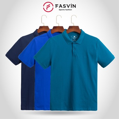 Áo polo nam Fasvin PL20231.HN có cổ chất co giãn thoải mái vận động