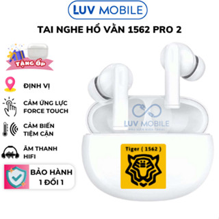 Tai Nghe Bluetooth Không Dây Hổ Vằn 1562 Pro2 Bass Cực Căng, Full Tính Năng, Tự Động Kết Nối Cảm Ứng, Pin 8 Tiếng