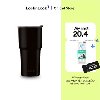 Bình giữ nhiệt Lock&Lock Swing tumbler - 350ml, màu đen LHC4179BLK