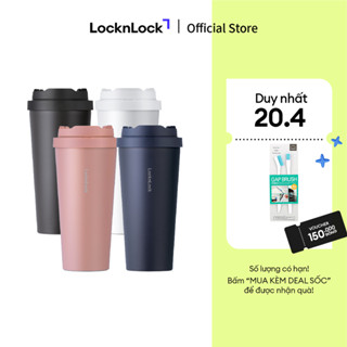 Bình giữ nhiệt Lock&Lock Energetic one-touch thép không gỉ 316L 550ml và 400ml - LHC3249 (4 màu)
