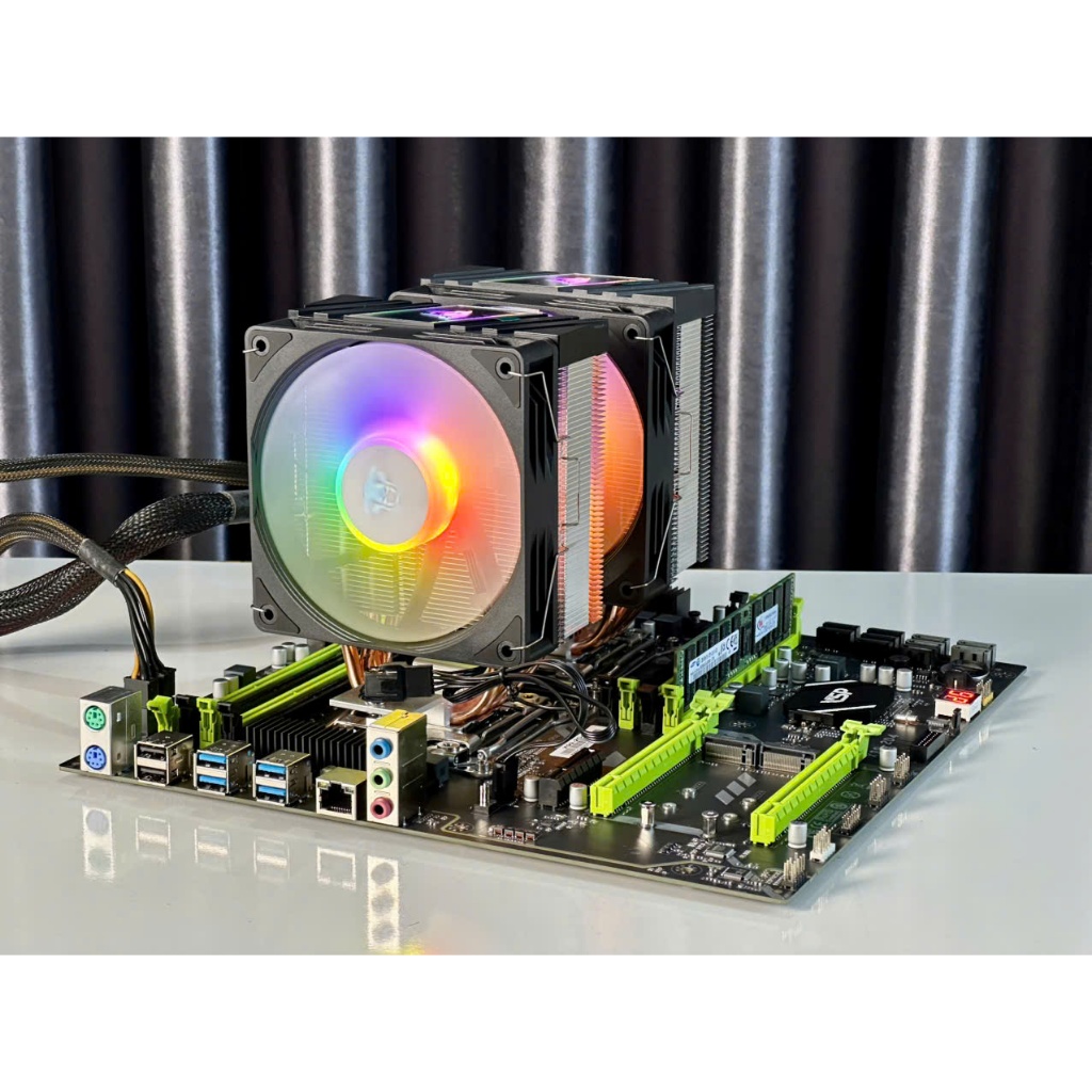 Combo Main Dual Xeon VSP X99 2D4 2673 V3/2680 V4/2682 V4/2686 V4/2696 V3 + Ram 32GB + 02 Tản Nhiệt C