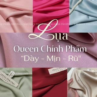   Vải Phan Phương  Vải Lụa Queen Chính Phẩm Lụa Tô Châu Cao Cấp may áo dài đầm váy tặng quà sang trọng  ảnh tự chụp  