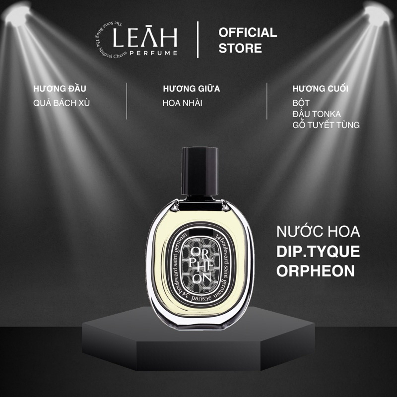 [LEAH] Nước Hoa Unisex Dip.tyque Orpheon 10/20ml