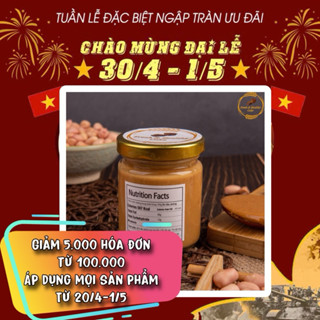  BƠ ĐẬU PHỘNG  BƠ LẠC  KHÔNG ĐƯỜNG GIẢM CÂN - NO SUGAR PEANUT BUTTER 