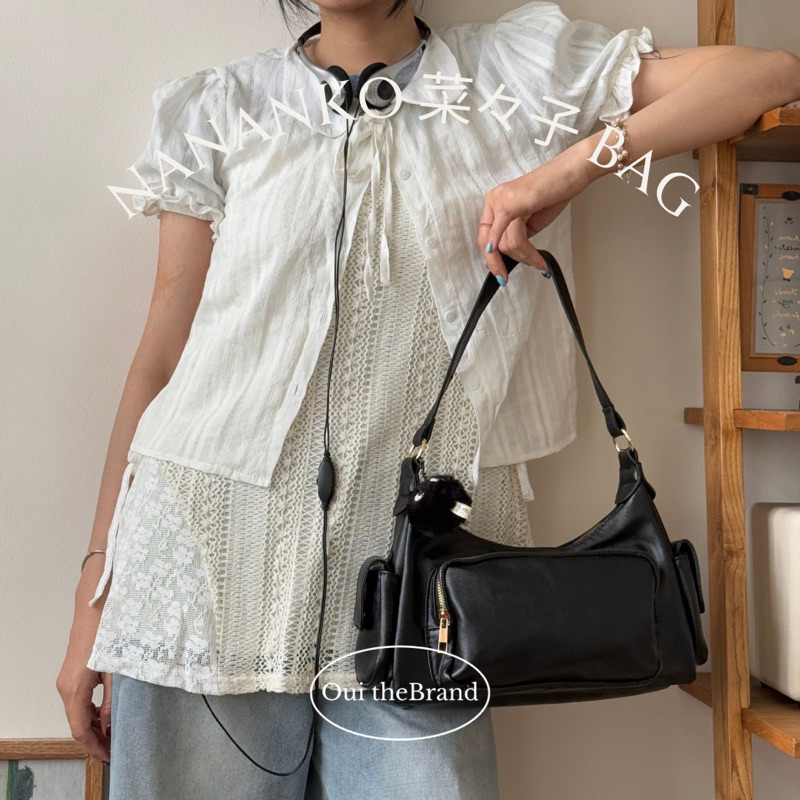 [ Tặng Charm Susu ] 𝗡𝗮𝗻𝗮𝗸𝗼 ななこ 𝗛𝗼𝗯𝗼 𝗕𝗮𝗴 - Túi Hobo Năng Động Nanako ( Ouithebrand ) | BigBuy360 - bigbuy360.vn
