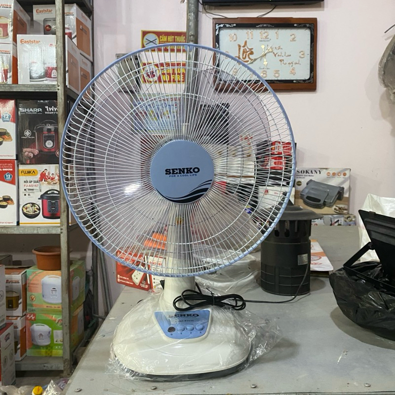 Quạt Bàn Senko B1616-3 Tốc Độ,Hàng Chính Hãng