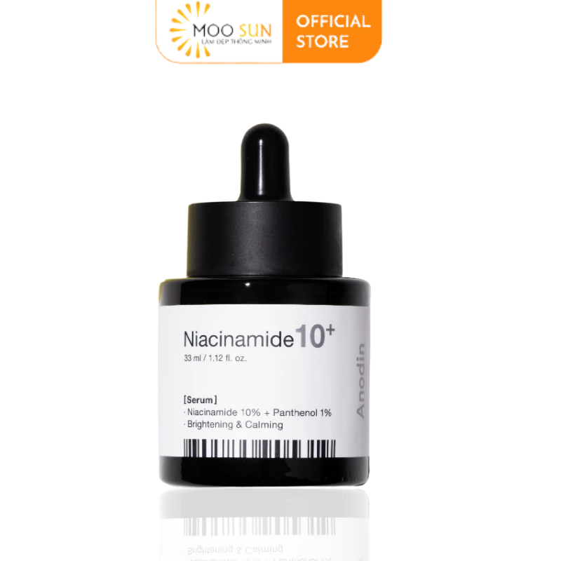 Serum làm trắng và thu nhỏ lỗ chân lông Anodin Niacinamide 10 Plus 33ml
