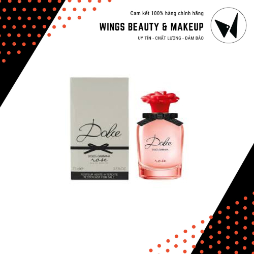 (Tester) DOLCE & GABBANA - Nước hoa nữ Dolce Rose EDT 75ml