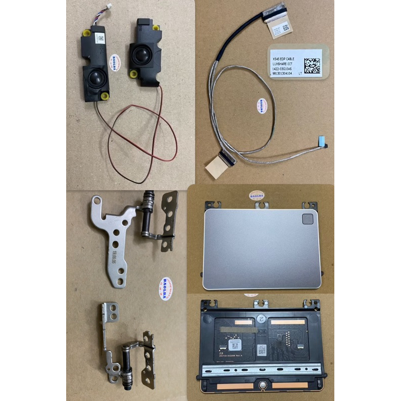 Linh kiện laptop_Vivobook X545 X545FJ X545FA - Loa - chuột touchpad - cáp màn hình LCD - bản lề