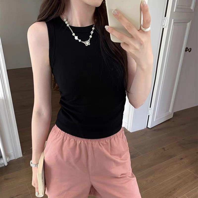 Áo Ba Lỗ Nữ Cotton Mịn Mát LENOGl, Áo 2 Dây Nữ Bản To, TankTop Nữ Phù Hợp Đi Tập Đi Chơi m681 | BigBuy360 - bigbuy360.vn