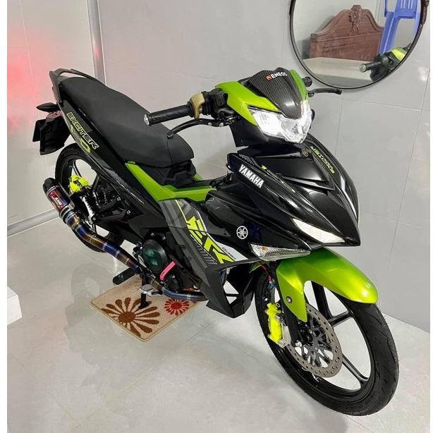 Tem Y15ZR xanh lá cho Exciter 150 mẫu mới siêu hot 2025