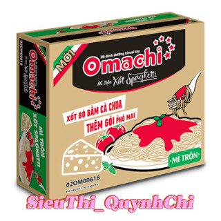  Thung Mì omachi sốt spaghetti gói 91g 
