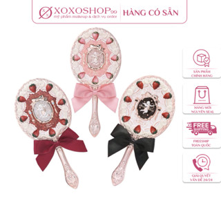 Gương Cầm Tay Strawberry Cupid Flower Knows