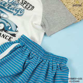 [xả] Bộ cộc tay cotton mềm mát Sapodill (cam kết chính hãng)e