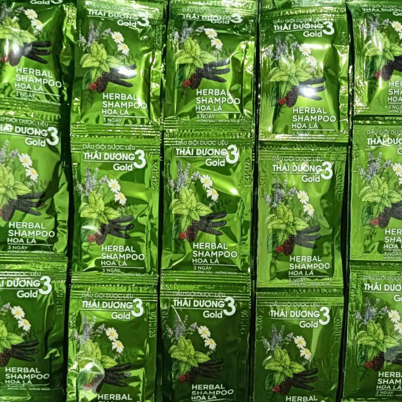 COMBO 5 DÂY DẦU GỘI THÁI DƯƠNG 3 DÂY 10 GÓI