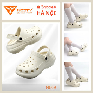 [Tặng Kèm Sticker] Dép Sục Nữ Đế Cao 7CM Chính Hãng NESTY mã NE09