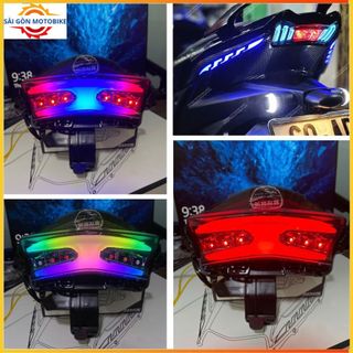  🔴🔵Cụm đèn hậu Led Audi NVX 2021-2023🔵🔴_ Tích hợp xi nhan Shark Power >>> Lắp đặt như zin 