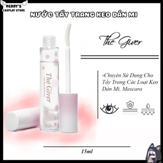  Nước Tẩy Trang Keo Dán Mi The Giver Tẩy Trang Mascara Chuyên Dụng Trang Điểm Makeup 