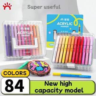   Hỏa tốc  Bút Acrylic Marker GRASP Cao Cấp Ngòi Brush Vẽ Mọi Chất Liệu Chống Nước - Lượng Mực 2.4ml 