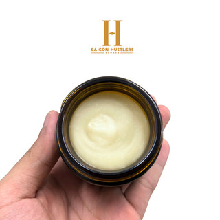 Sáp vuốt tóc nam Saigon Hustlers Pomade - Original Pomade 112g, Giữ Nếp Vừa-Cứng, Bóng Mờ, Gốc Dầu