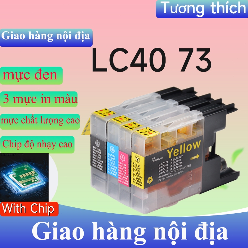 Hộp mực Brother LC12 LC17 LC40 LC71 LC73 LC75 LC40 LC400 LC1220 LC1240 LC1280 Brother  J835DW J280W 