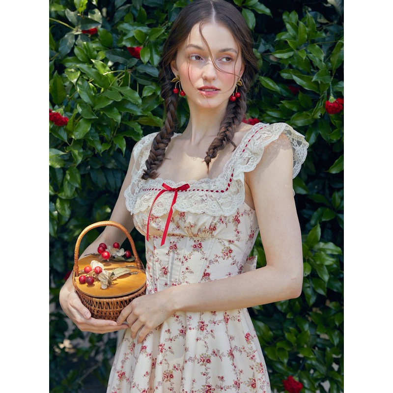 (CÓ ẢNH THẬT)ĐẦM HOA NHÍ DÀI QUA GỐI PHỐI REN,ĐẦM HAI DÂY XOÈ DÀI TAY BÈO,ĐẦM MAXI DÂY,ĐẦM TIỂU THƯ