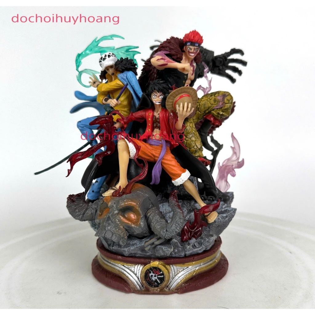 Mô hình One piece Luffy Law Kid bộ 3 siêu tân tinh